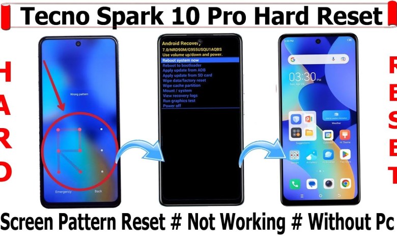 Tecno Spark 10 Pro Hard Reset || Android 13 || Tecno Tecno Spark 10 Pro Hard Reset || Android 13 || Tecno