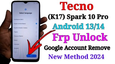 Tecno K17 Spark 10 Pro Android 13/14 Frp Unlock |New Tecno K17 Spark 10 Pro Android 13/14 Frp Unlock |New