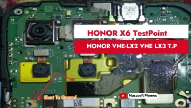 Test Point For HONOR X6 HONOR VNE LX2 VNE LX3 To Erase Test Point For HONOR X6 HONOR VNE LX2 VNE LX3 To Erase