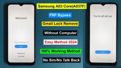 Samsung A03 Core (A037F) FRP Bypass Android 12/13 Samsung A03 Core (A037F) FRP Bypass Android 12/13