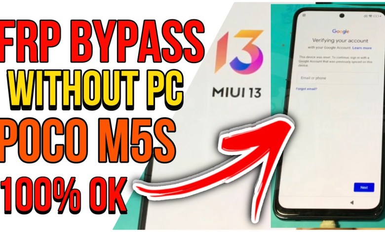 POCO M5s FRP Bypass without PC Android 12 Tested 100% POCO M5s FRP Bypass without PC Android 12 Tested 100%