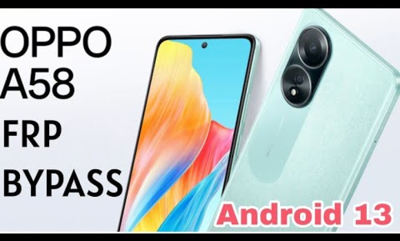OPPO A58 Frp Bypass | Android 13 | OPPO cph2577 Google OPPO A58 Frp Bypass | Android 13 | OPPO cph2577 Google