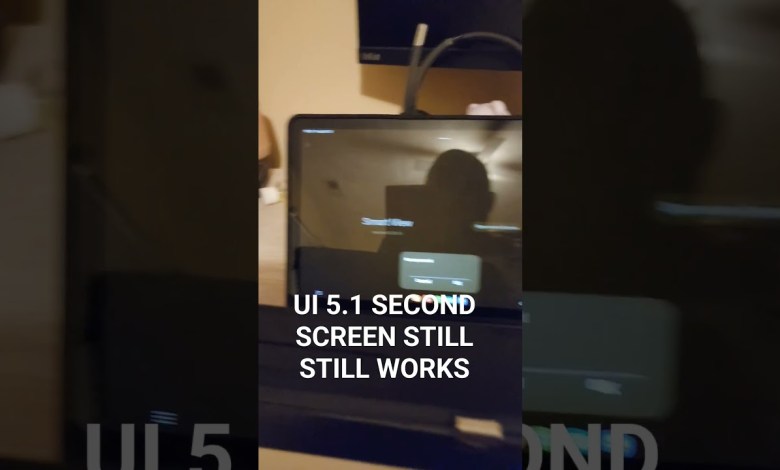 system update 5.1 secondscreen still works on tab s6 system update 5.1 secondscreen still works on tab s6