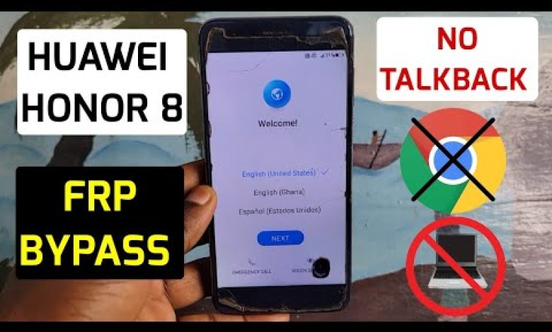 Huawei Honor 8 (FRD-L02, FRD-L09) Google/Frp Bypass Huawei Honor 8 (FRD-L02, FRD-L09) Google/Frp Bypass