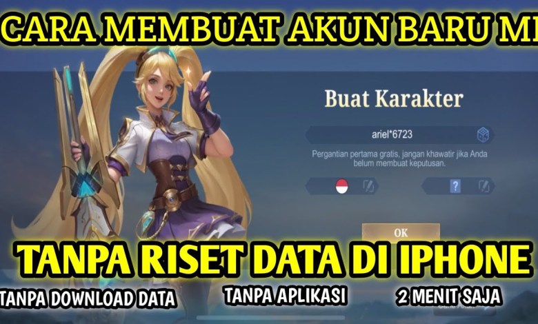 HOW TO CREATE A NEW MOBILE LEGENDS ACCOUNT ON AN IPHONE WITHOUT HOW TO CREATE A NEW MOBILE LEGENDS ACCOUNT ON AN IPHONE WITHOUT