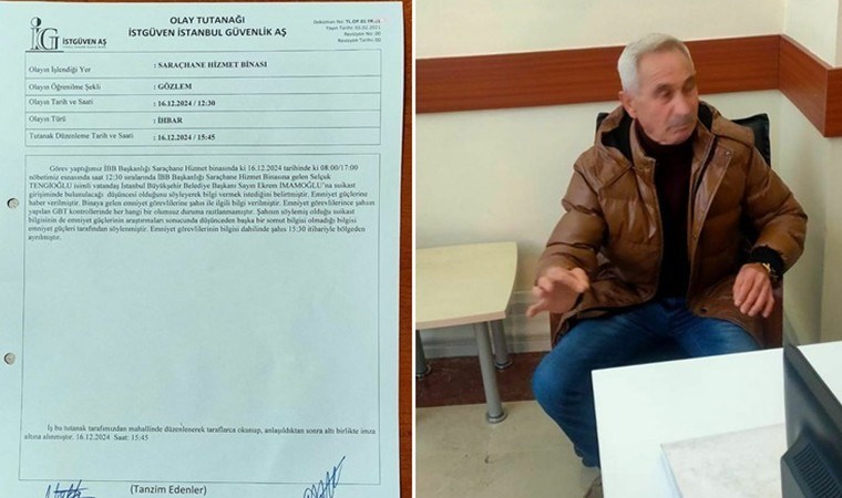Selçuk Tengioğlu’nun İBB görüntüleri ve tutanak ortaya çıktı: ‘GBT kontrollerinde olumsuzluğa rastlanmamıştır’ Selçuk Tengioğlu’nun İBB görüntüleri ve tutanak ortaya çıktı: ‘GBT kontrollerinde olumsuzluğa rastlanmamıştır’