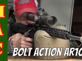A bolt action AR10? That’s different. Uintah Precision A bolt action AR10? That’s different. Uintah Precision