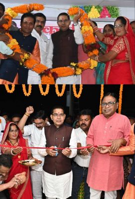 महतारी सदन से महिलाओं को सामाजिक-आर्थिक गतिविधियों के लिए मिलेगा सुविधाजनक स्थान : राजस्व मंत्री टंकराम वर्मा महतारी सदन से महिलाओं को सामाजिक-आर्थिक गतिविधियों के लिए मिलेगा सुविधाजनक स्थान : राजस्व मंत्री टंकराम वर्मा
