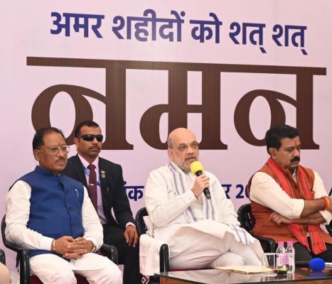 जवानों की शहादत व्यर्थ नहीं जाएगी, नक्सलवाद का करेंगे खात्मा – अमित शाह जवानों की शहादत व्यर्थ नहीं जाएगी, नक्सलवाद का करेंगे खात्मा – अमित शाह