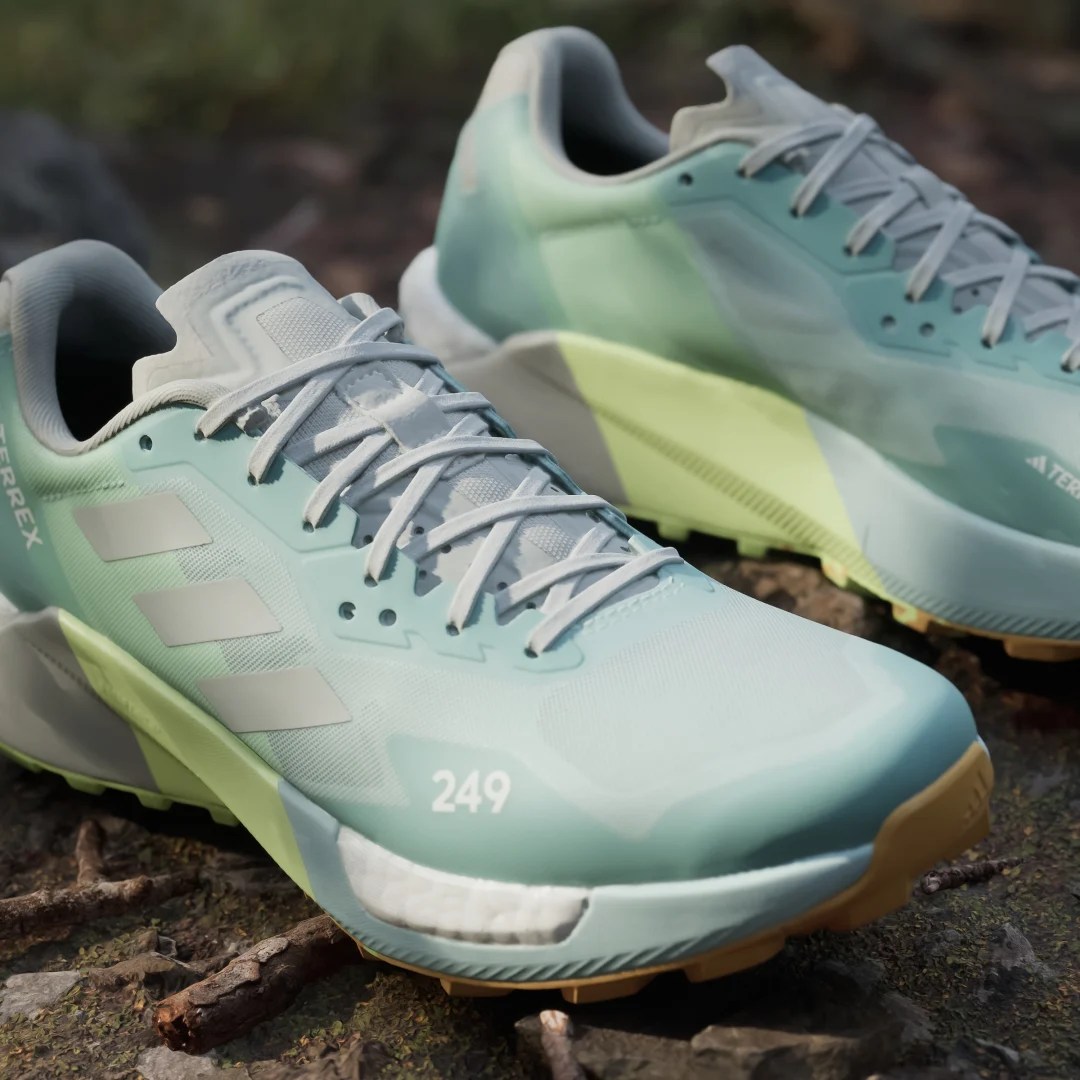 adidas Tenis de Trail Running Terrex Agravic Ultra Semi Flash Aqua – Unisex