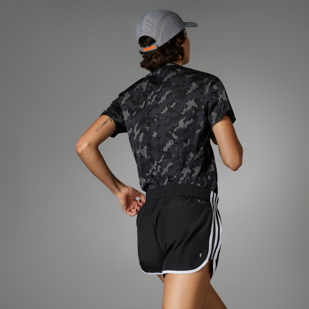 adidas Shorts de Running Marathon 20 Negro – Mujer