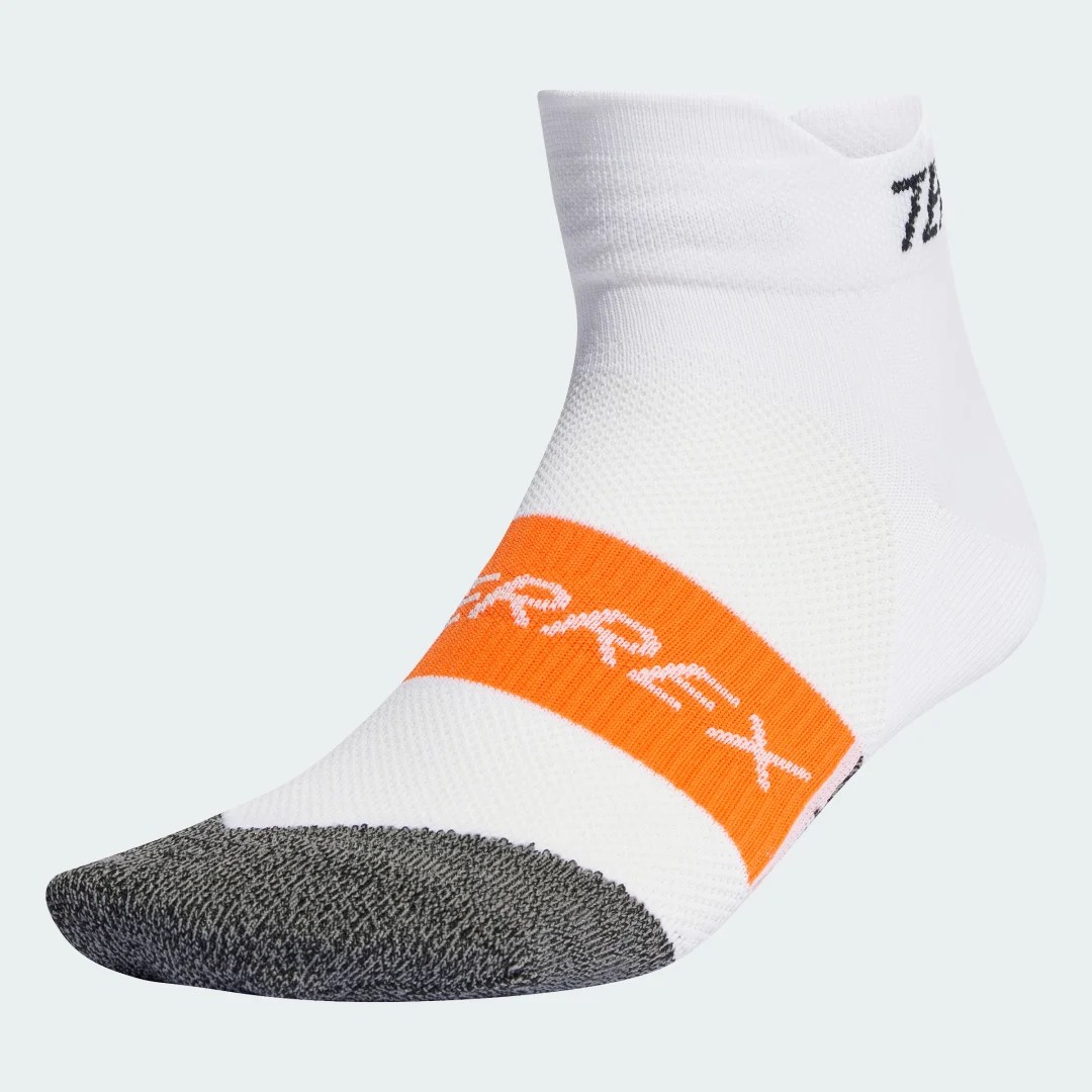 adidas Calcetines Al Tobillo Terrex Heat.Rdy Trail.Running Traxion Blanco –