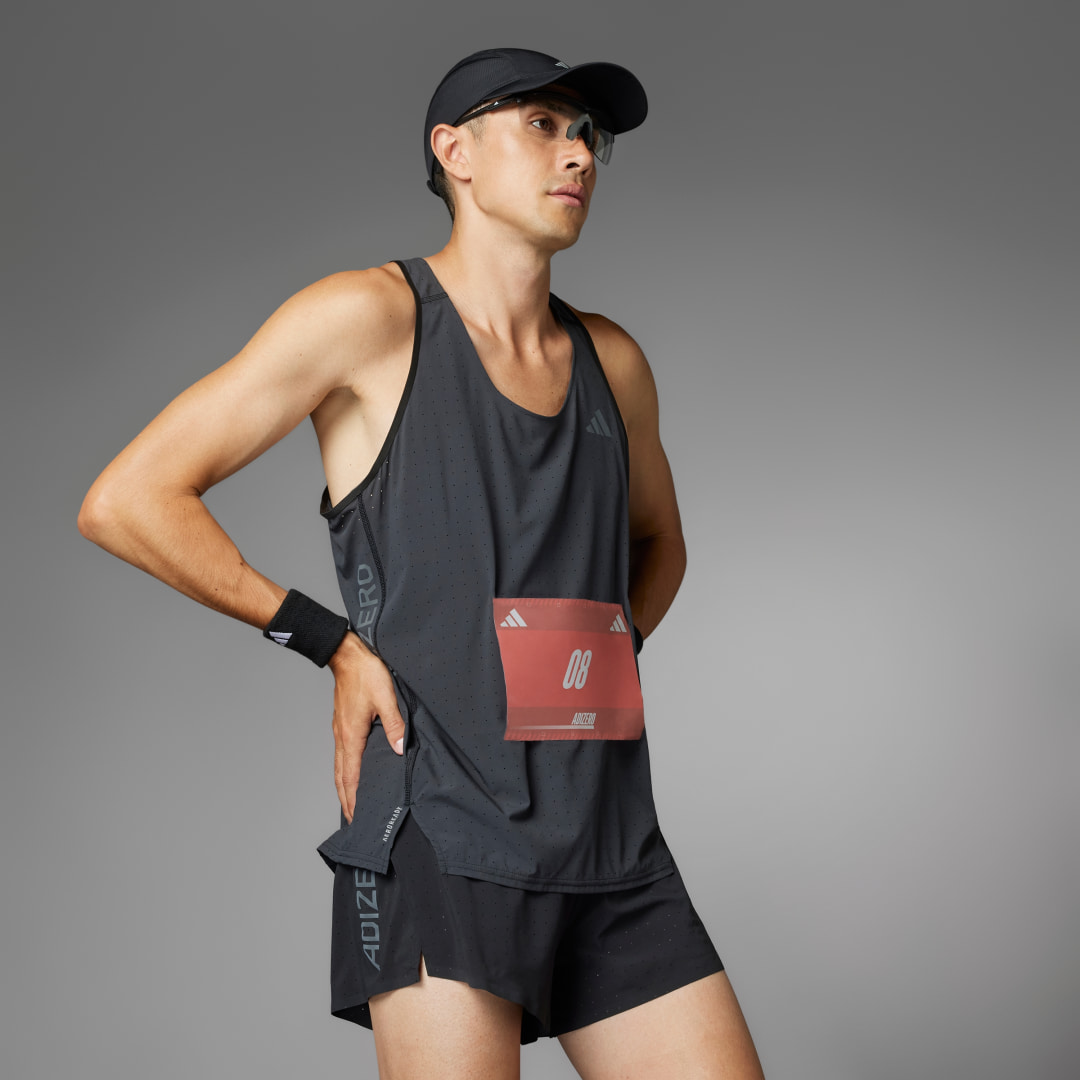 adidas Shorts Adizero Split Para Running Negro – Hombre