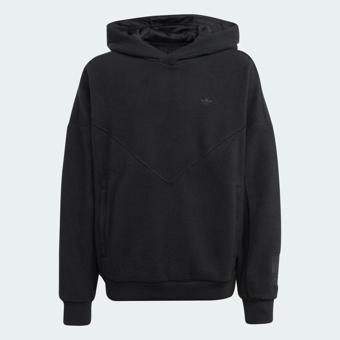 adidas Sudadera Con Gorro Adidas Adventure Negro – Niño