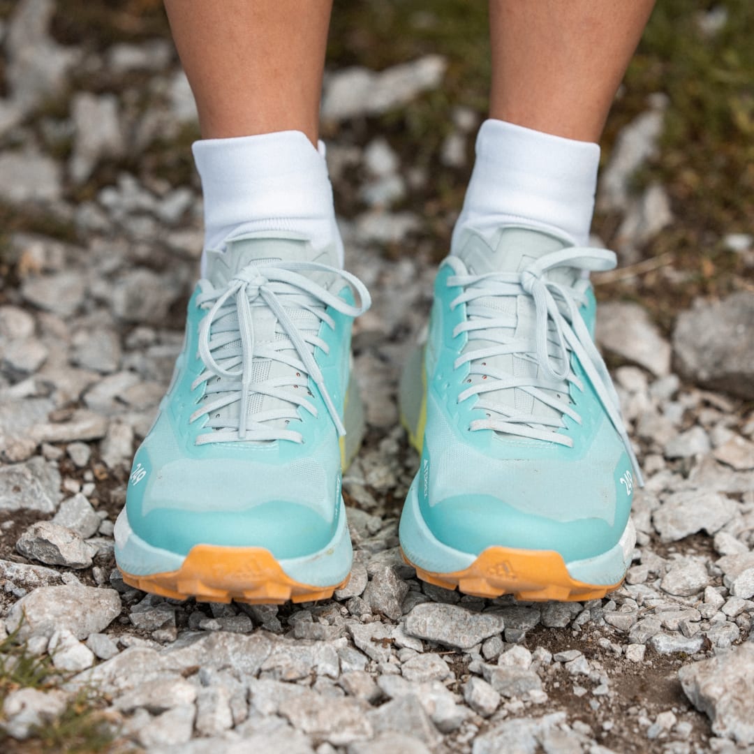 adidas Tenis de Trail Running Terrex Agravic Ultra Semi Flash Aqua – Unisex