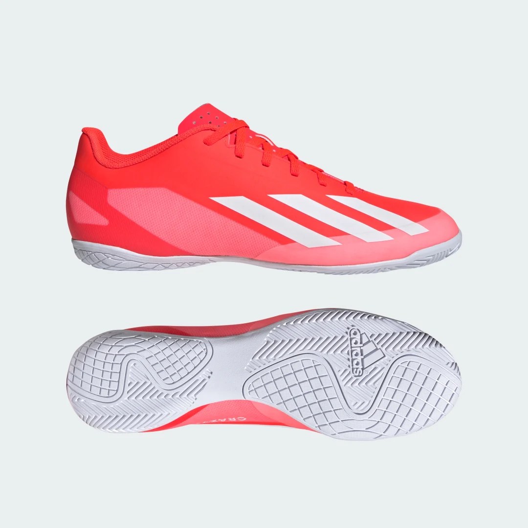 adidas Calzado de Fútbol X Crazyfast Club Cancha Cubierta Solar Rojo – Unisex