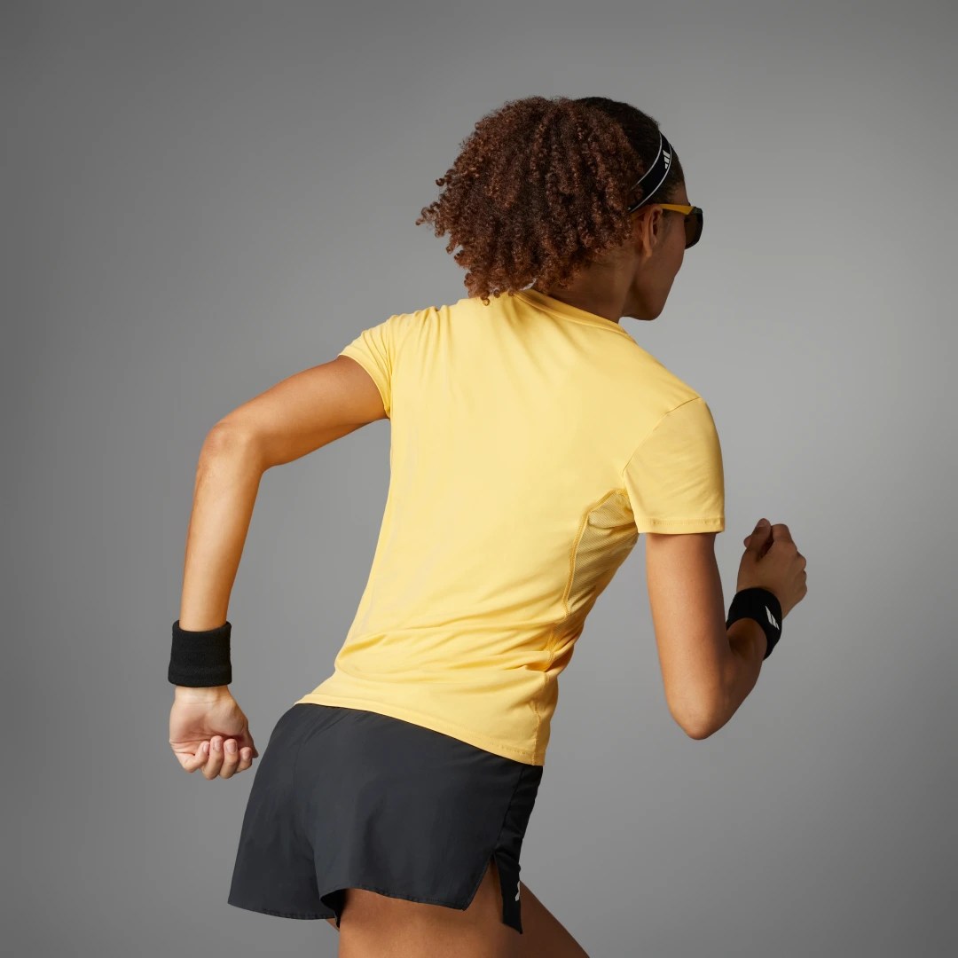 adidas Playera de Running Adizero Essentials Semi Spark – Mujer