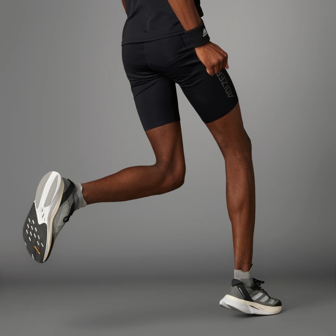 adidas Mallas Cortas de Running Adizero Negro – Hombre
