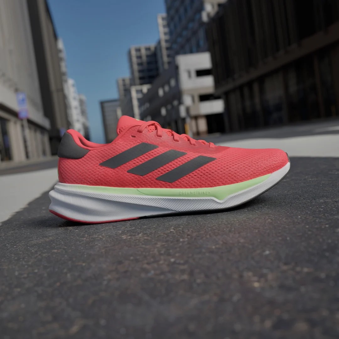 adidas Tenis de Running Supernova Stride Bright Rojo – Unisex