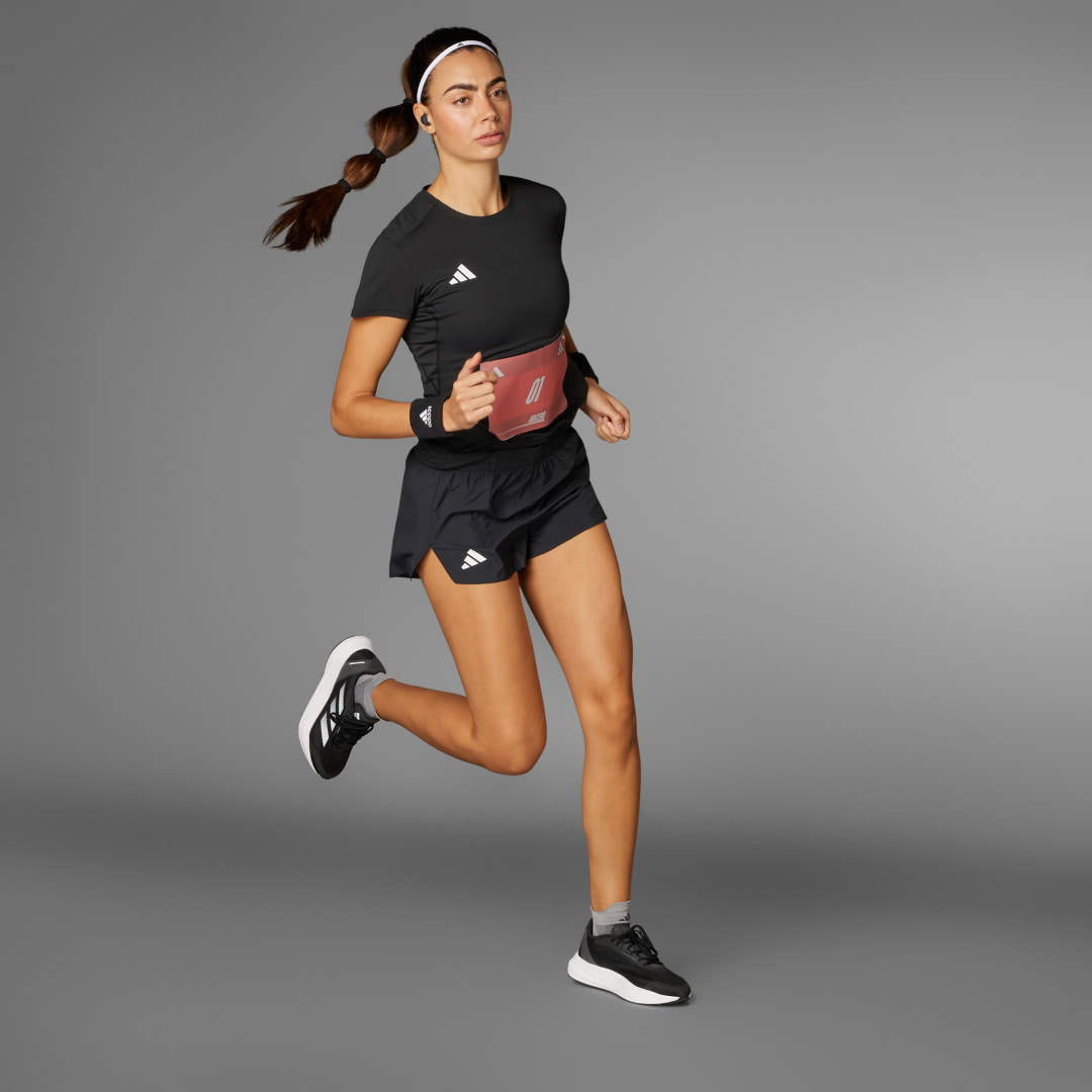 adidas Playera de Running Adizero Essentials Negro – Mujer