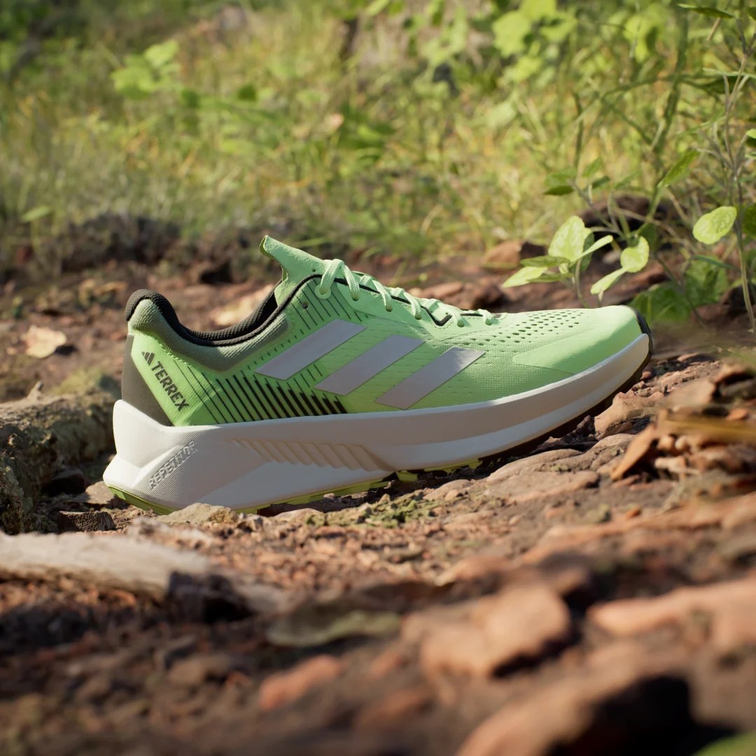 adidas Tenis de Trail Running Terrex Soulstride Flow Verde Spark – Unisex