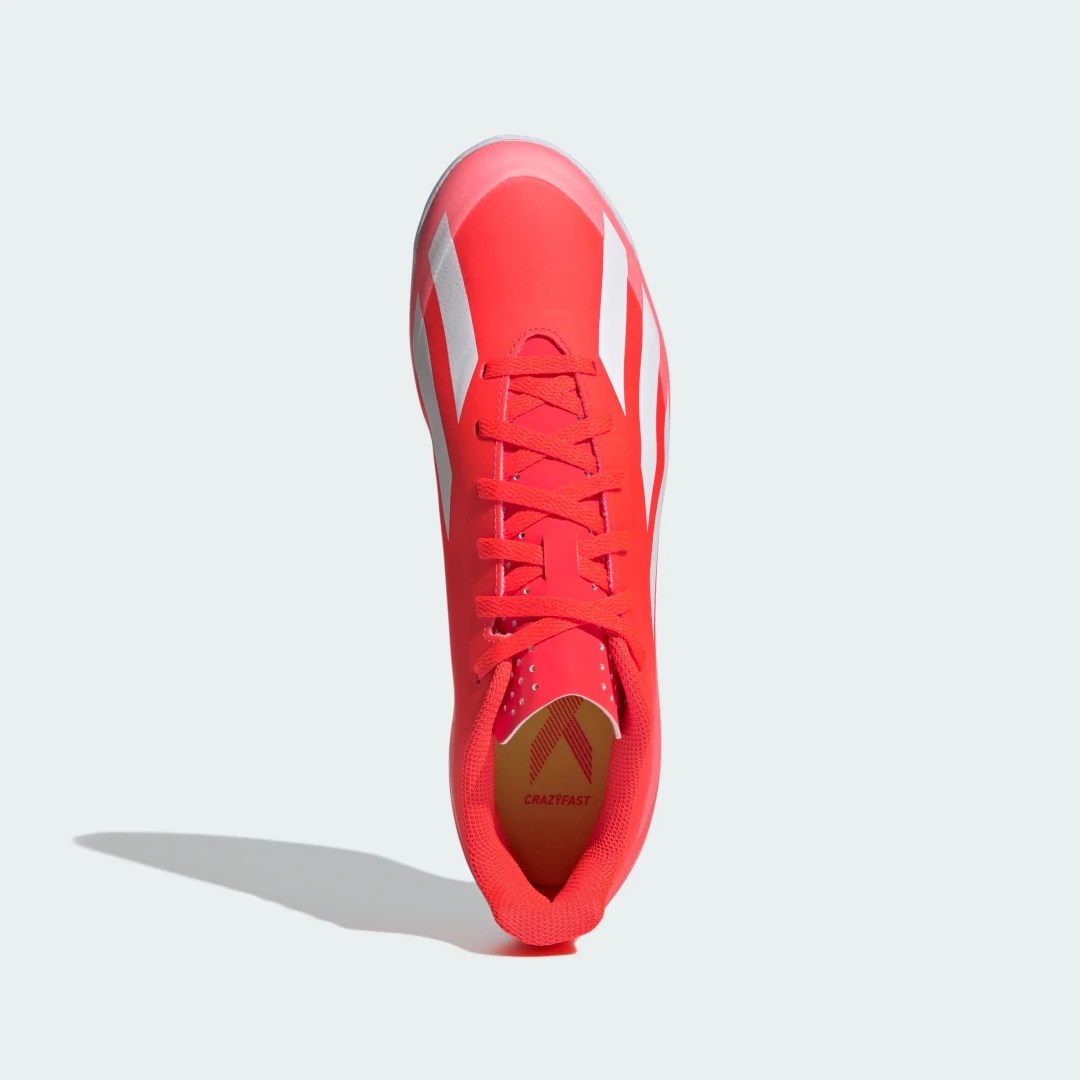 adidas Calzado de Fútbol X Crazyfast Club Cancha Cubierta Solar Rojo – Unisex