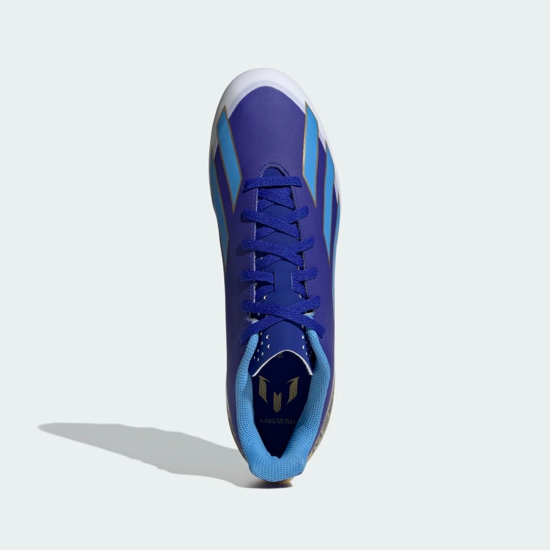 adidas Calzado de Fútbol X Crazyfast Messi Club Multiterreno Lucid Azul – Unisex