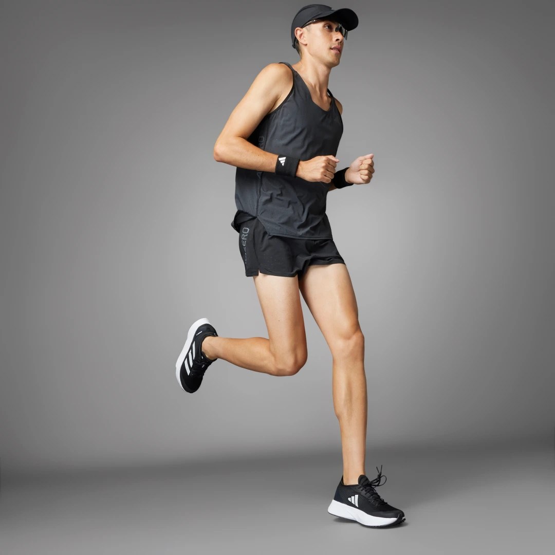 adidas Shorts Adizero Split Para Running Negro – Hombre