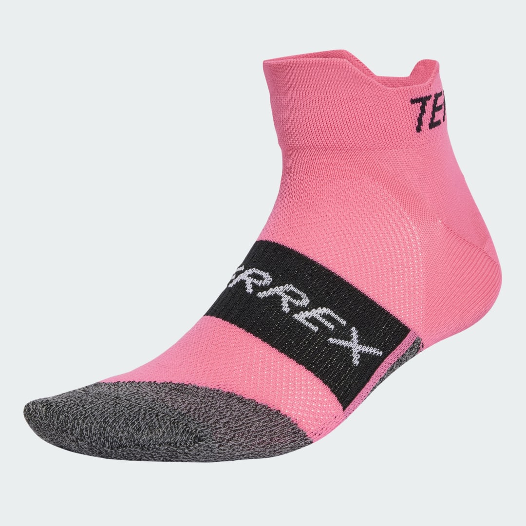 adidas Calcetines Al Tobillo Terrex Heat.Rdy Trail.Running Traxion Rosa Fusion –