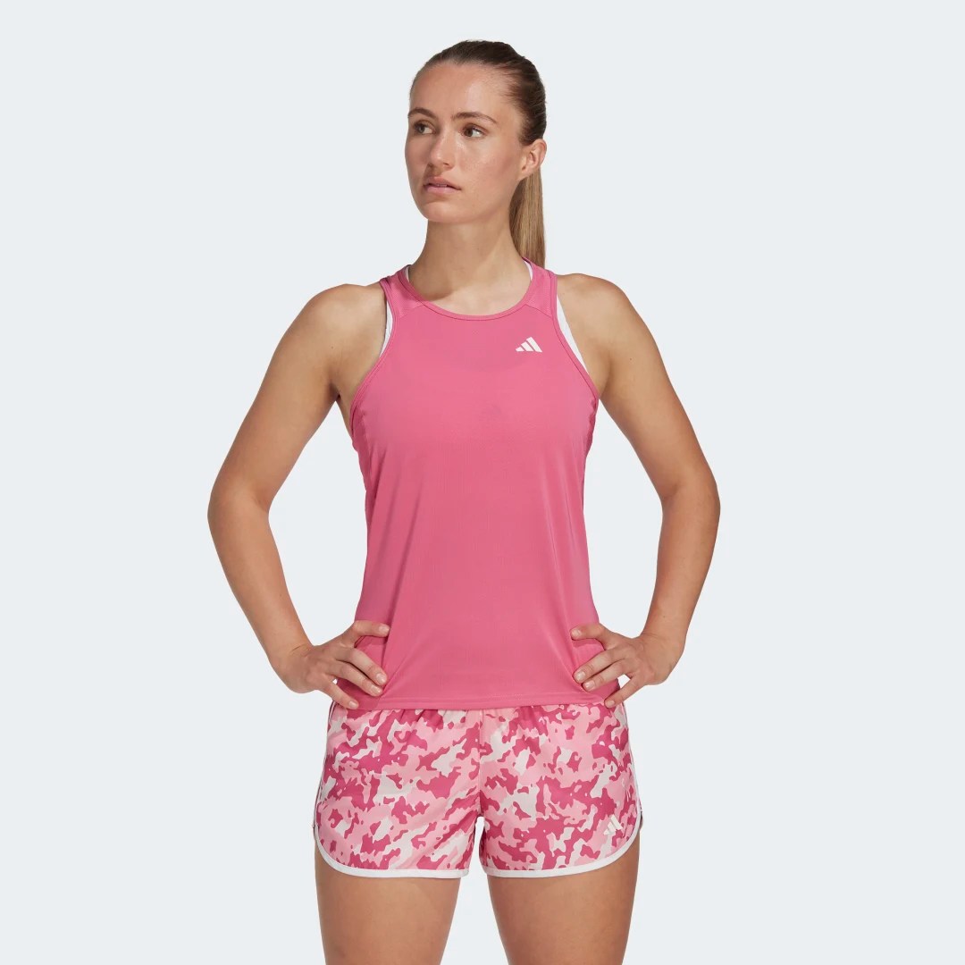 adidas Playera Sin Mangas de Running Own The Run Preloved Fuchsia – Mujer
