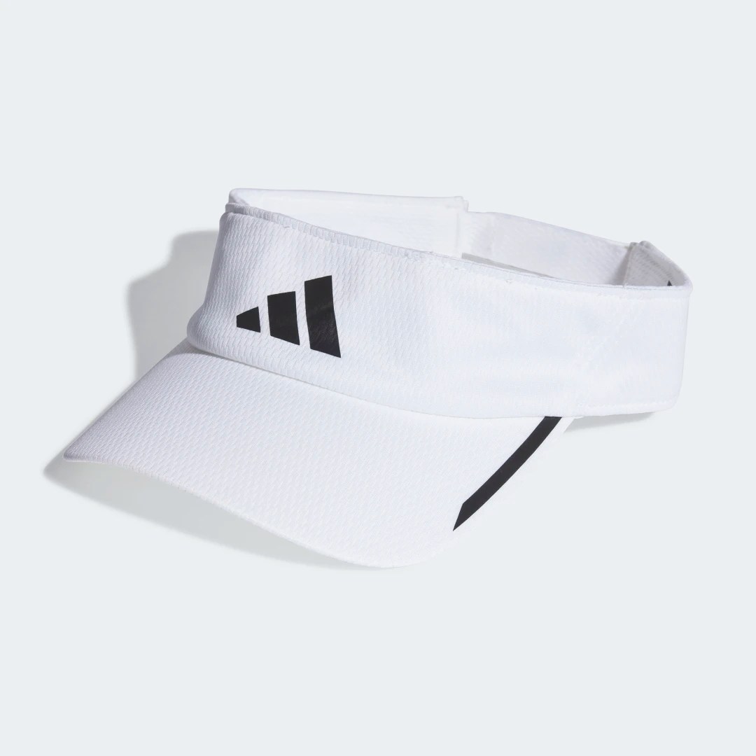 adidas Visera de Running Aeroready Blanco –