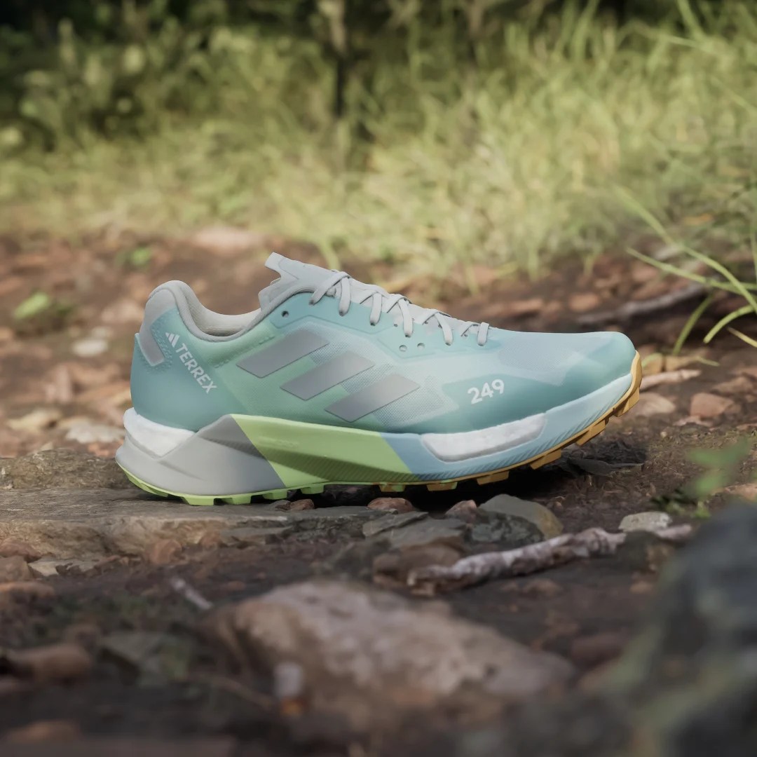 adidas Tenis de Trail Running Terrex Agravic Ultra Semi Flash Aqua – Unisex