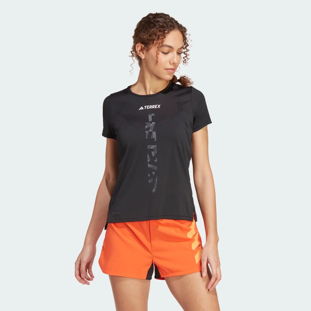 adidas Playera de Trail Running Terrex Agravic Negro – Mujer