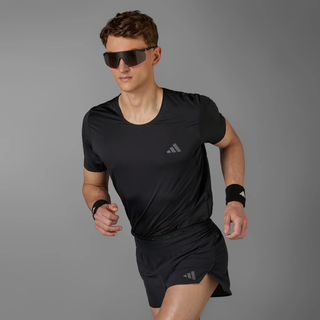 adidas Shorts Adizero Running Gel Negro – Hombre