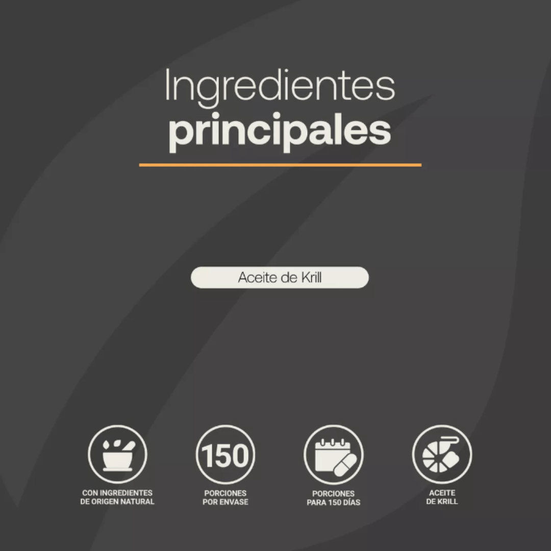 Aceite De Krill 150 Caps 1000mg Astaxantina Epa Dha B Life