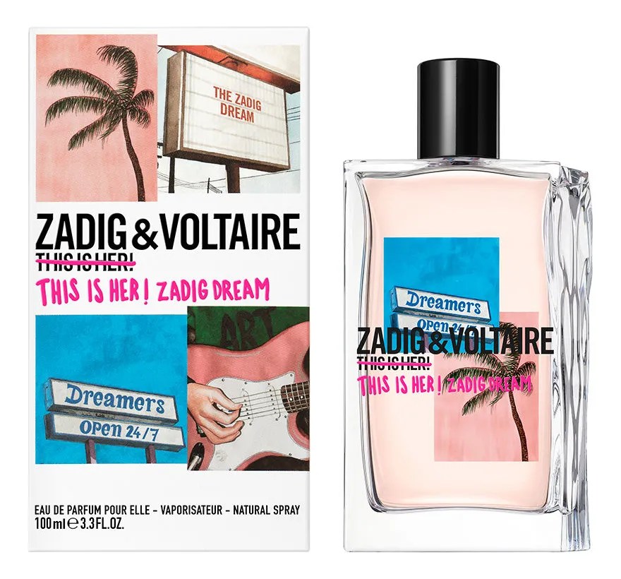 Zadig & Voltaire This Is Her Zadig Dream Pour Elle 100ml Edp Volumen De La Unidad 100 Ml