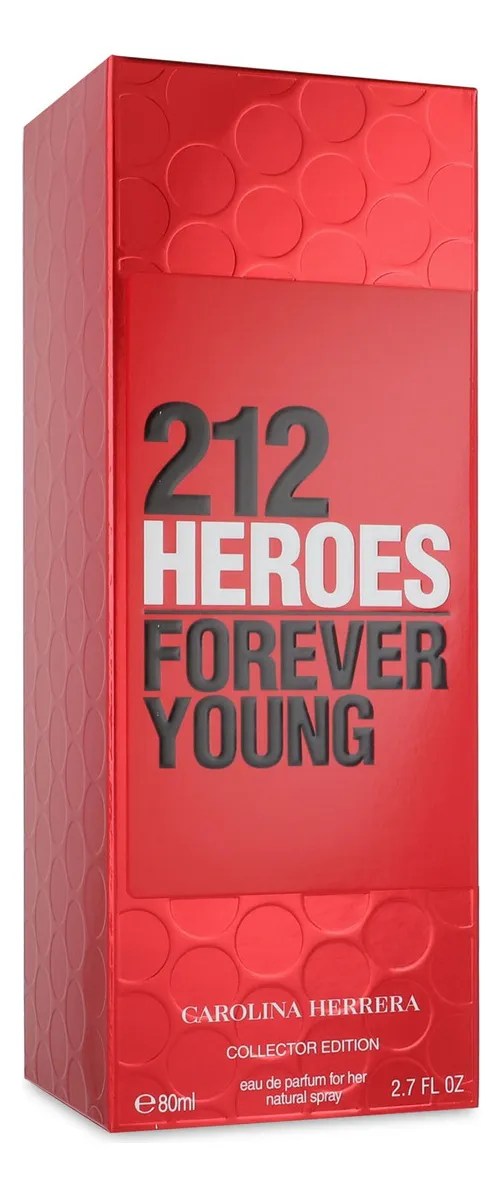 Perfume Carolina Herrera 212 Heroes Collector Edp 80ml Mujer
