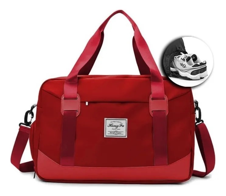 Maleta Casual Viaje Gimnasio Morral Deportivo Tp Horz Rw Color Lila