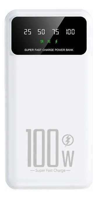 ower Bank SAIVIEK KJ-K70 20000mah Batería Externa 20W Carga Rapida Para Android,iPhone,Cargador Portátil Pila Con dos luces LED,Banco de Energía con 4 Salidas y 2 Entradas(2 USB-A, V8, Tipo C)negro