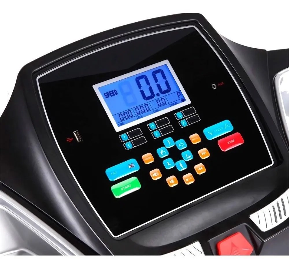 Caminadora Electrica Profesional Centurfit 2.5hp Plegable Color Negro