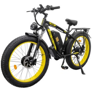 Bicicleta Eléctrica Mtb Fatbike Moboss K800 1000w X 2 26 Color Amarillo Bicicleta Eléctrica Mtb Fatbike Moboss K800 1000w X 2 26 Color Amarillo