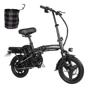 Bicicleta Eléctrica Plegable Honey Whale S6 600w 35km/h S6 NEGRO Bicicleta Eléctrica Plegable Honey Whale S6 600w 35km/h S6 NEGRO