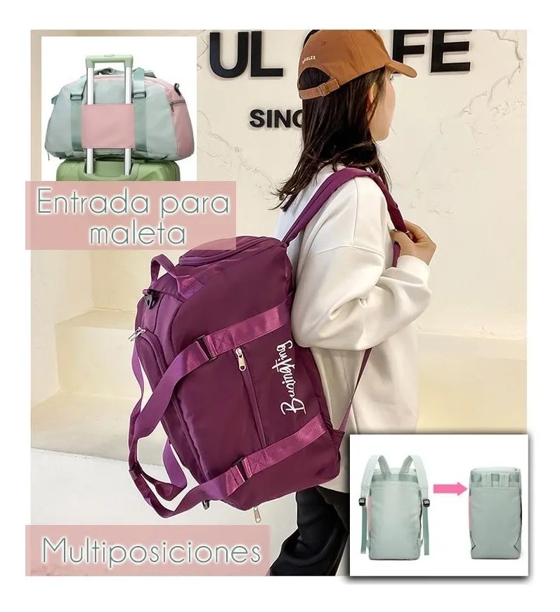 Maleta Deportiva Gym 333 Gyk Color Rosa