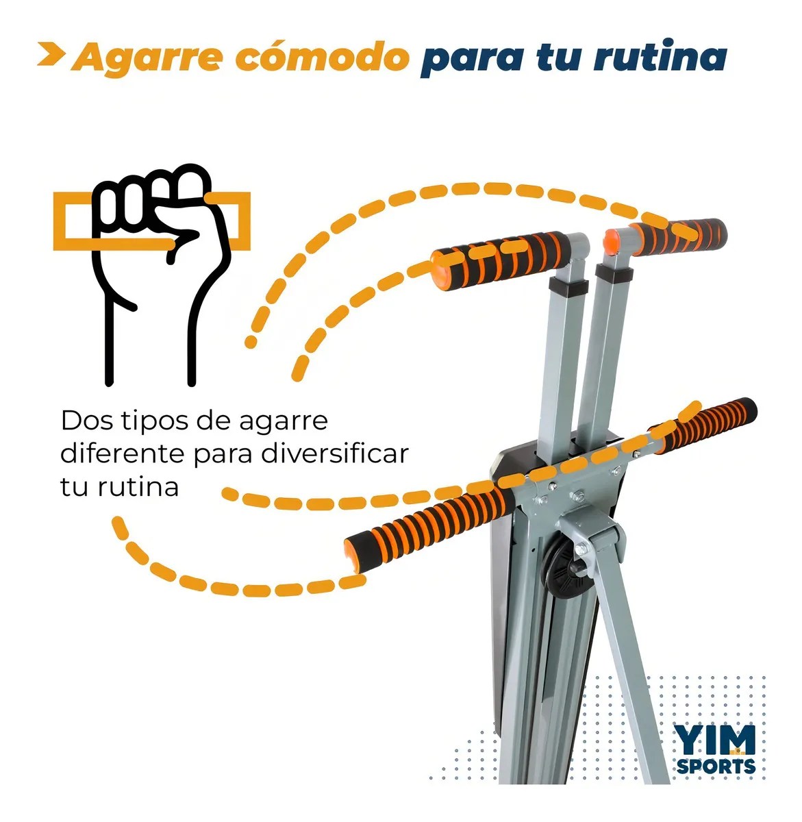 Elíptica Trepadora Escaladora Vertical Plegable Profesional