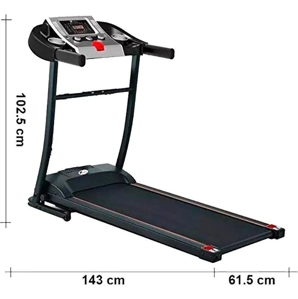 Caminadora Electrica Centurfit Walk Hp 1.5 Gym Caminadoras Color Negro 110V