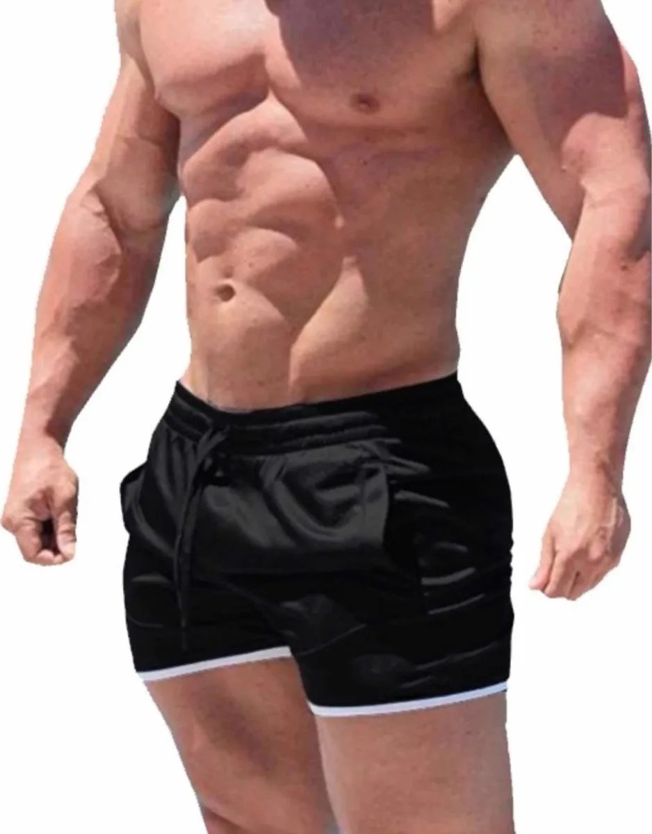 Short Deportivo Gym Transpirable
