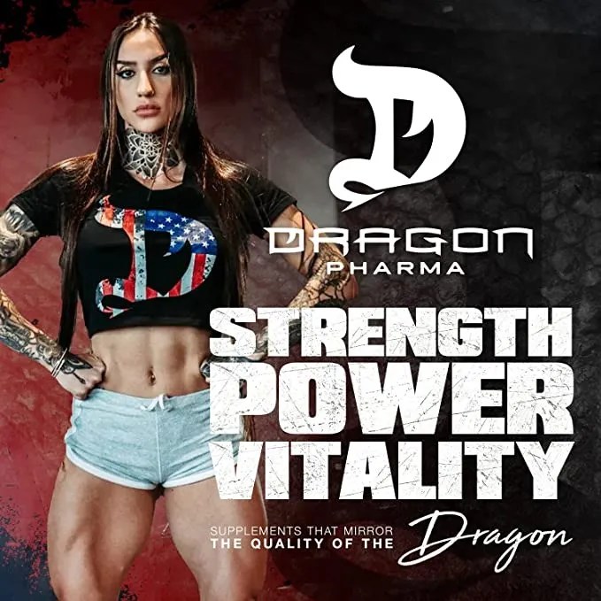Pre Entreno Dragon Pharma Venom 40 Servs Extrema Potencia Sabor MANGONADA