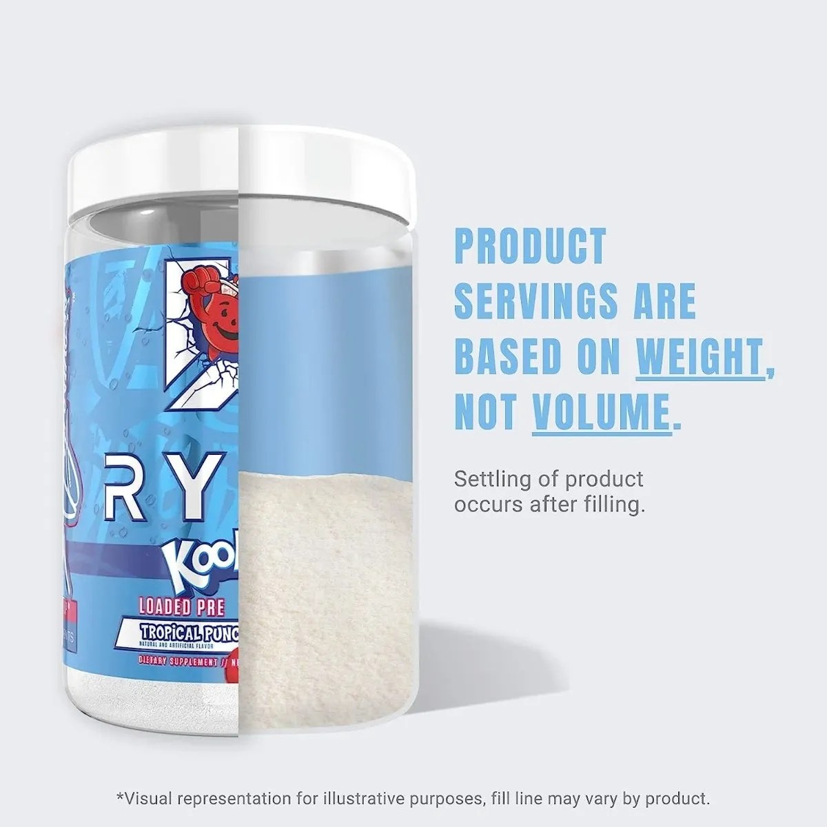 Ryse Kool Aid Pre Workout 30 Servicios Pre Entreno Sabor Kool-aid