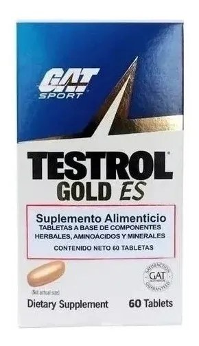 Testrol Gold Es 60 Tabletas 90gr Testosterone Booster Gat Sport