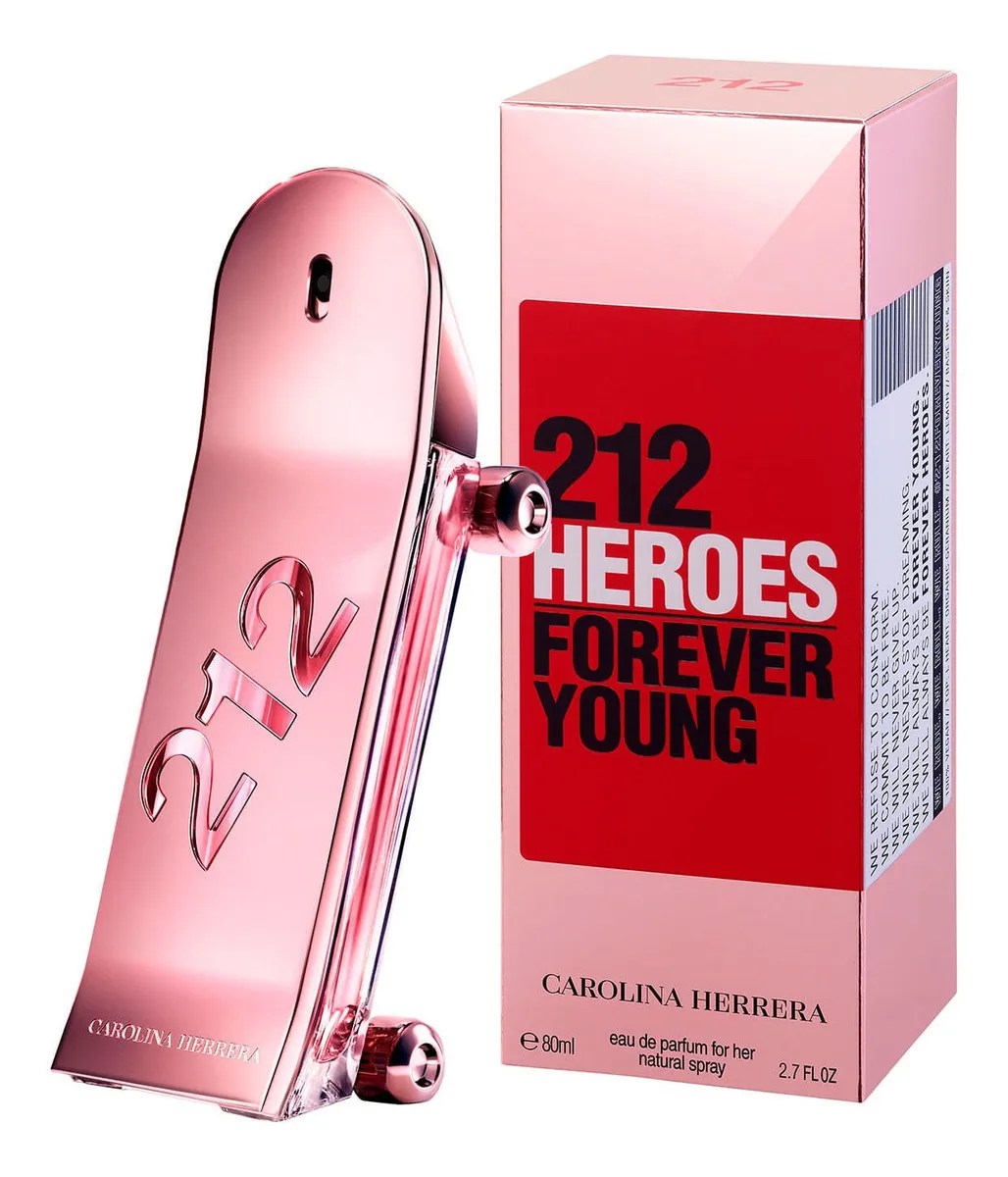 Carolina Herrera 212 Heroes Eau de parfum 80 ml para mujer
